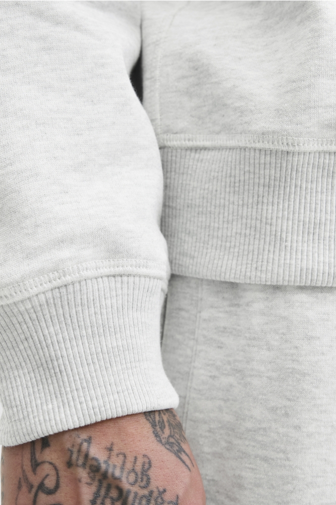JORNORREBRO EMB SWEAT HIGH NECK SN 12282899 White Melange